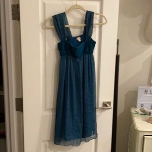 Ep blue dress